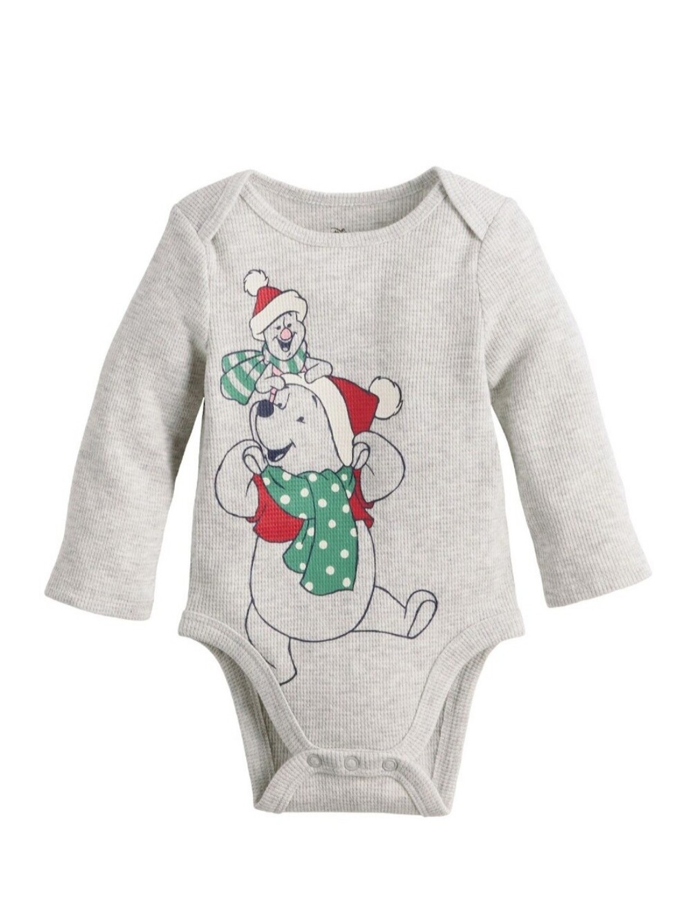 NWT Disney Winnie the Pooh Holiday Baby Bodysuit Size 24 Months